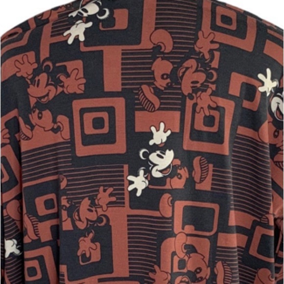 LuLaRoe Disney Mickey Mouse Hi low Blouse women’s small, oversized New With Tags - Picture 8 of 11